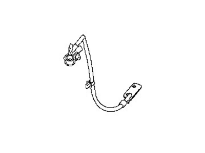 Nissan 24080-ZJ68A Cable Assy-Battery Earth
