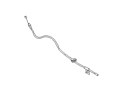 Nissan 36402-8Z300 Cable Assy-Parking Brake,Front