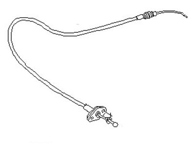 Nissan Datsun 810 Throttle Cable - 18201-W2920