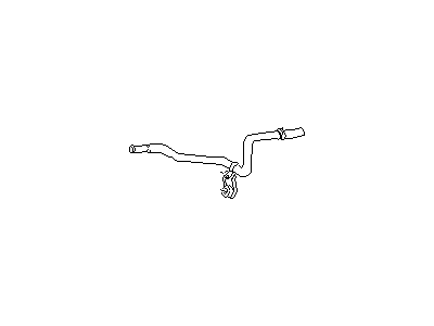 Nissan 14821-12G02 Pipe Assembly EAI