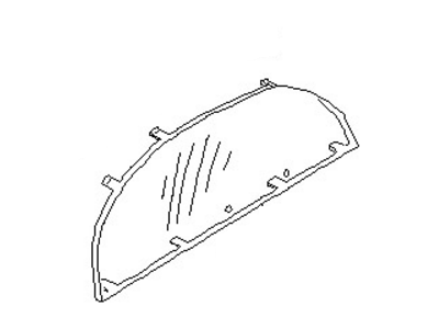 Nissan 24813-35F80 Cover-Lid SPEEDOMETER