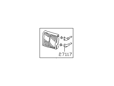 Nissan 27140-81L10 Core Assembly-Heater