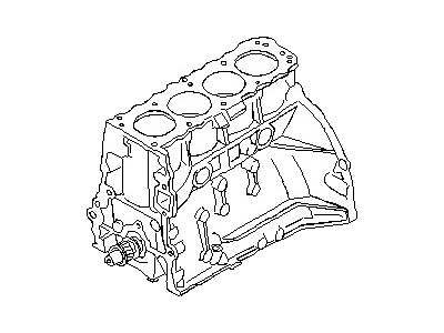 Nissan 10103-9Z2H5 Engine-Assembly Short W/R-Dot