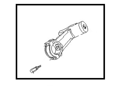 Nissan 720 Pickup Ignition Lock Assembly - 48710-18W00