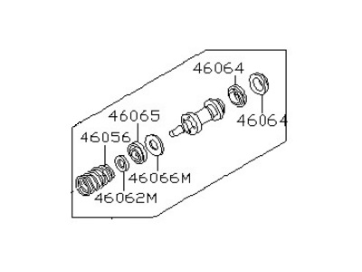 Nissan 46073-C7001 Piston Comp Sec