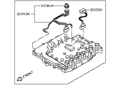 Nissan 31705-62X5B Valve Assembly-W/O Programming Control