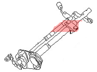 Nissan 48805-86G58 Column Assembly-Steering Impact Absorb