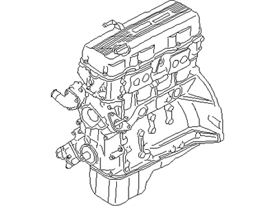 Nissan 10102-40F20 Engine-Bare