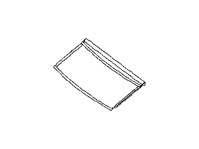 Nissan 91684-1AA1A Shade Assembly-SUNROOF, Front