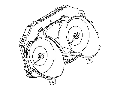 Nissan 24820-1KM0B Speedometer Head Instrument Cluster Gauges