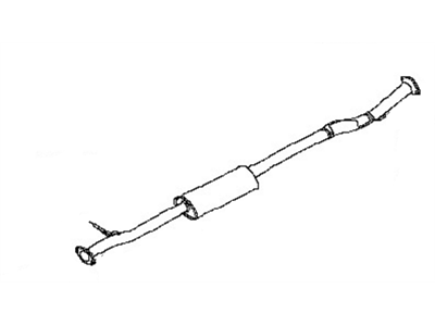Nissan 20300-5AF1A Exhaust Tube Assembly, Center