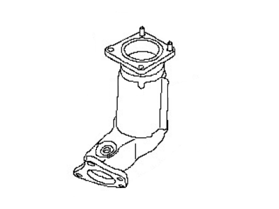 2020 Nissan Pathfinder Catalytic Converter - 208A2-9NF0A