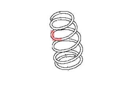 Nissan 54010-4RA1A Spring-Front