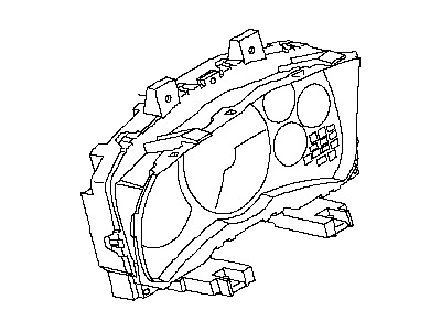 Nissan 24820-KJ13A Speedometer Assembly