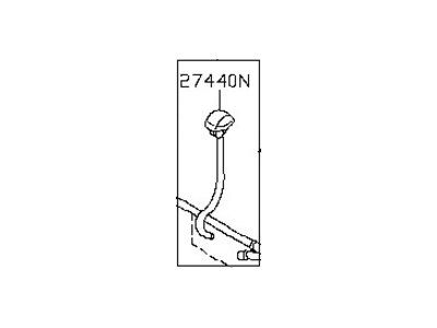 Nissan 28932-8J000 Washer Nozzle Assembly, Driver Side