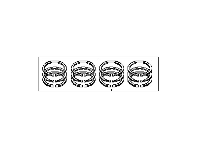 2015 Nissan NV Piston Ring Set - 12033-8W80D