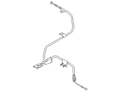 Nissan Pathfinder Parking Brake Cable - 36531-0W000