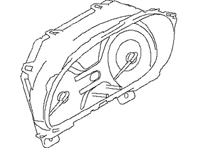 Nissan 24820-5ZW1B Speedometer Assembly