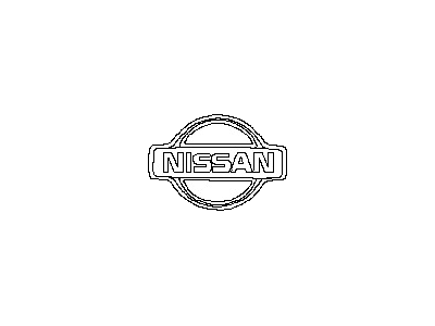 Nissan 62890-9N00A Front Emblem