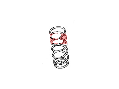 Nissan 54010-7S000 Spring-Front