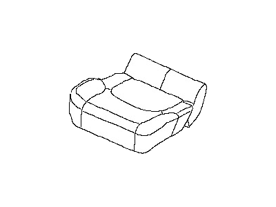 2015 Nissan Xterra Seat Cushion - 87300-9CA4D