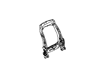 Nissan 87605-48P60 Frame&Device Assembly-Front Seat Back,R