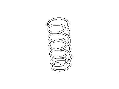 Nissan 54010-CF40A Spring-FRONT.