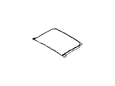 Nissan 91604-9N02A Glass Assembly SUNROOF, Rear