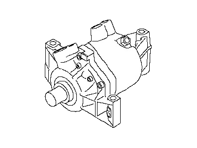 Nissan 92610-1KA3D Compressor Wo Clutch