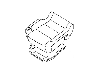 Nissan 87300-ZT22A Cushion Assy-Front Seat