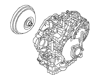 2020 Nissan Rogue Transmission Assembly - 31020-70X1D