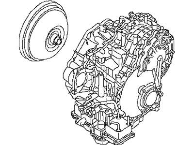 Nissan 31020-3WX1E Automatic Transmission Assembly