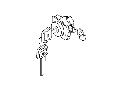 2015 Nissan NV Door Lock Cylinder - H0601-1PA1A