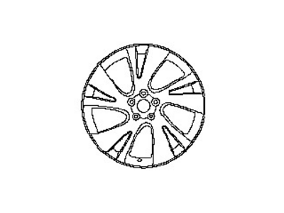2019 Nissan Murano Spare Wheel - 40300-5AA3B