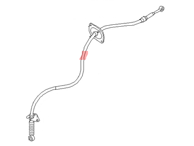 Nissan 34935-1E600 Control Cable Assembly