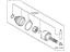Nissan C9211-EL00B Joint Assy-Outer