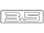 Nissan 84896-9UE0C Rear Emblem