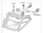 Nissan 26010-ZL40A Passenger Side Headlight Assembly