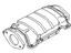 Nissan 20802-P8100 Three Way Catalytic Converter With Shelter