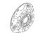 Nissan 30210-51F00 Clutch Cover