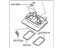 Nissan 26430-CA000 Lamp Assembly-Map