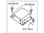 Nissan 98820-ZP19A Sensor-Side Air Bag Center