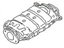 Nissan 20802-21P27 Three Way Catalytic Converter With Shelter