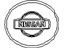 Nissan 84896-6CA1A Emblem-Trunk Lid