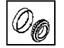 Nissan 38440-EZ20B Bearing-Differential Side