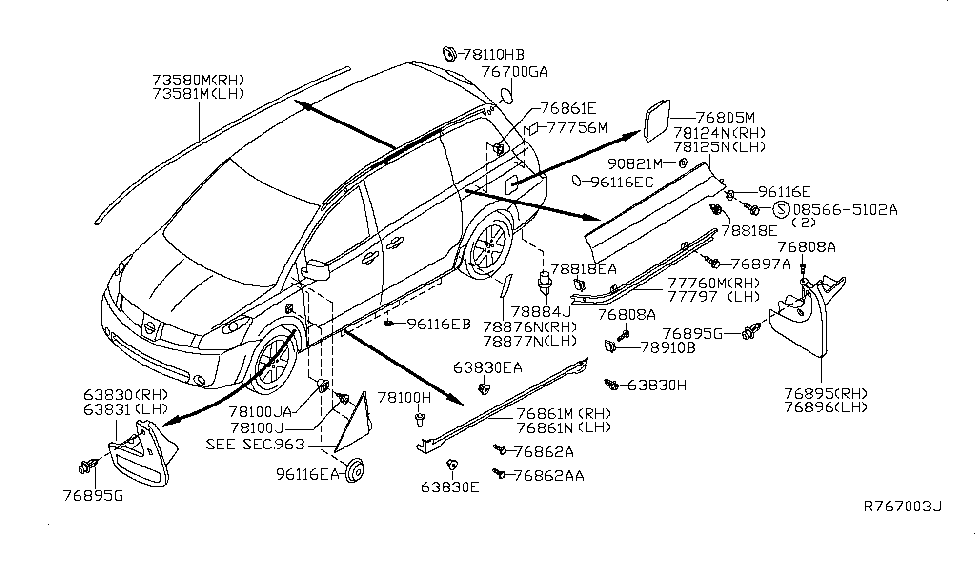 3139028X0C Genuine Nissan 3139028X0C PAN OIL