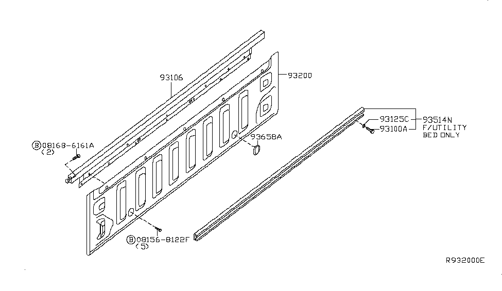 2013 Nissan Altima Coupe Body Side Fitting Nissan Parts Deal