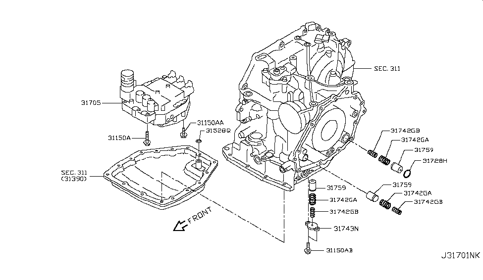 988204RD9A Genuine Nissan Parts