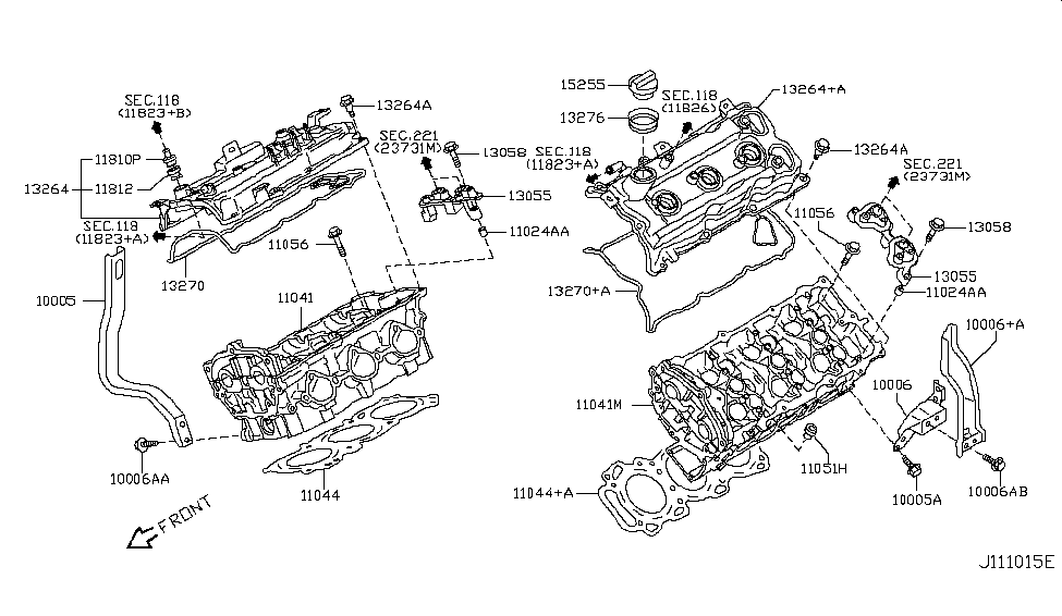 03 350z Parts Diagram Engine Covers