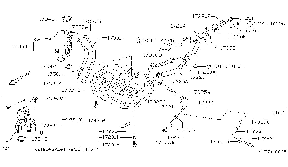 1990 Nissan Sentra Engine Diagram